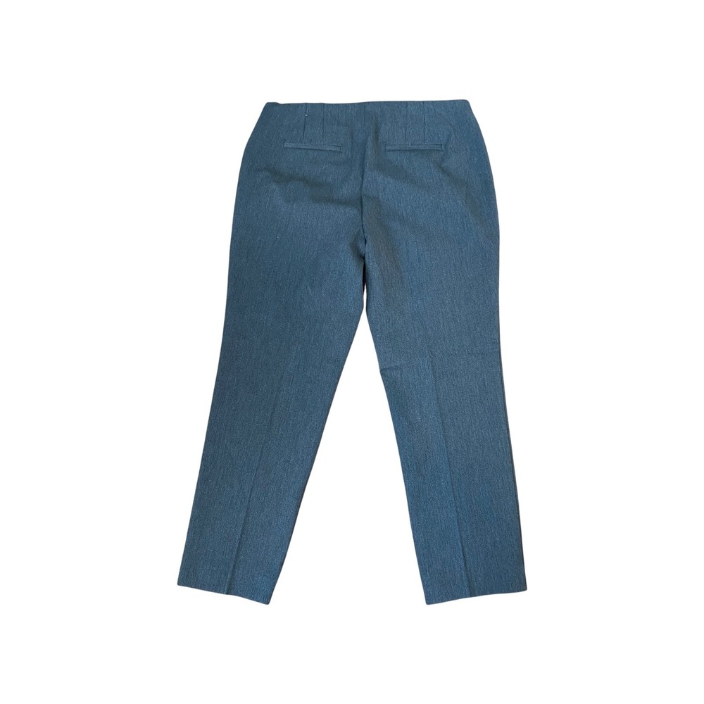 Talbots 12 Curvy Bi-Stretch Straight Leg Blue Career Casual‎ Pants Trousers - Picture 2 of 6